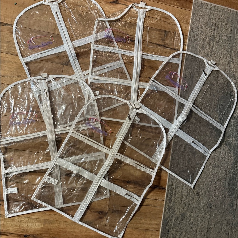 Dream Duffle Garment Bags with White Trim